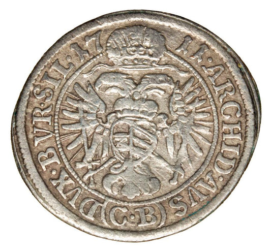 3 kreuzer 1711 Joseph Ier de Habsbourg Silésie Brzeg