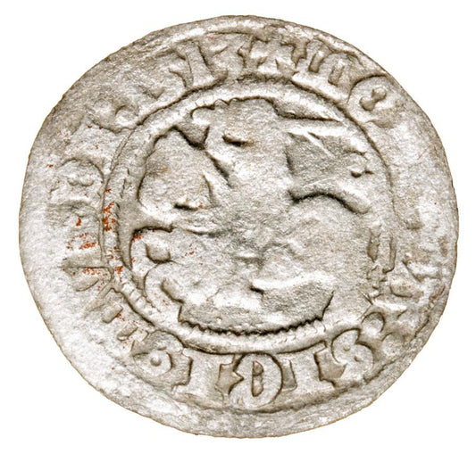 Demi-grosz 1513 Sigismond Ier de la Vieille Lituanie Vilnius