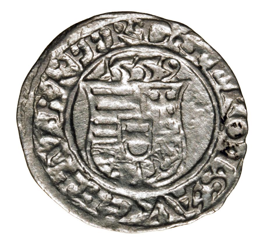 Denar 1559 Ferdinand Ier Habsbourg Hongrie Kremnica