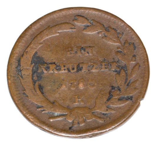 1 krajcar 1780 Maria Teresa Habsbourg Autriche Kremnica