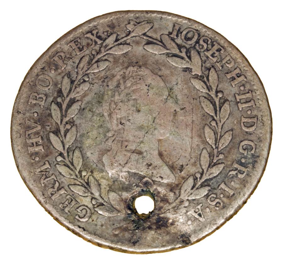 20 kreuzer 1785 Joseph II d'Autriche