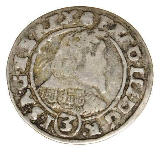 3 krajcary 1648 Ferdinand III Habsbourg Silésie Wrocław