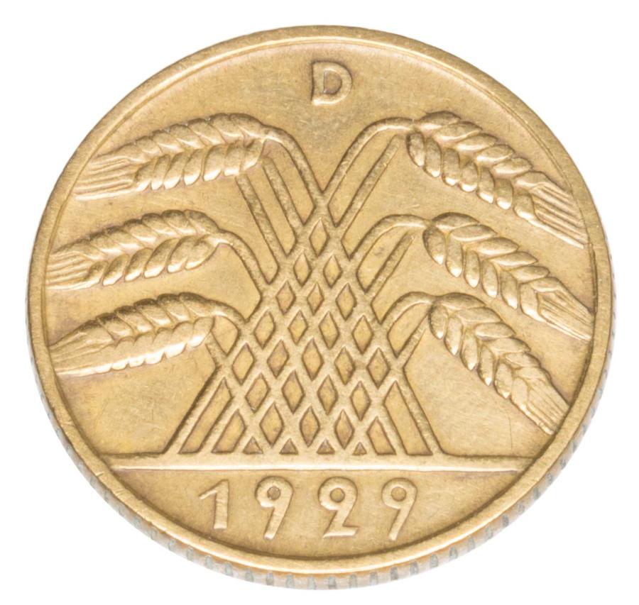 10 Reichspfennig 1929 Allemagne Munich D