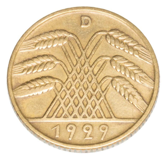 10 Reichspfennig 1929 Allemagne Munich D