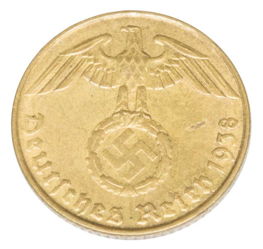 5 reichspfennig 1938 Allemagne Muldenhutten E