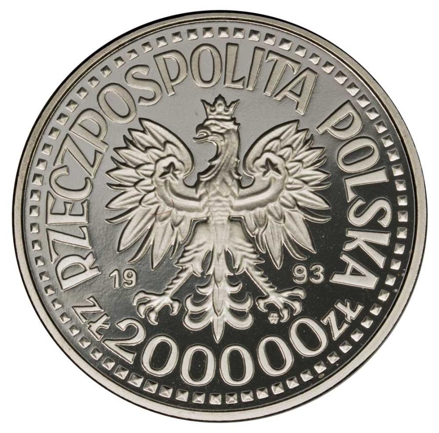 200 000 zlotys 1993 Pologne Essai Casimir IV Jagellon