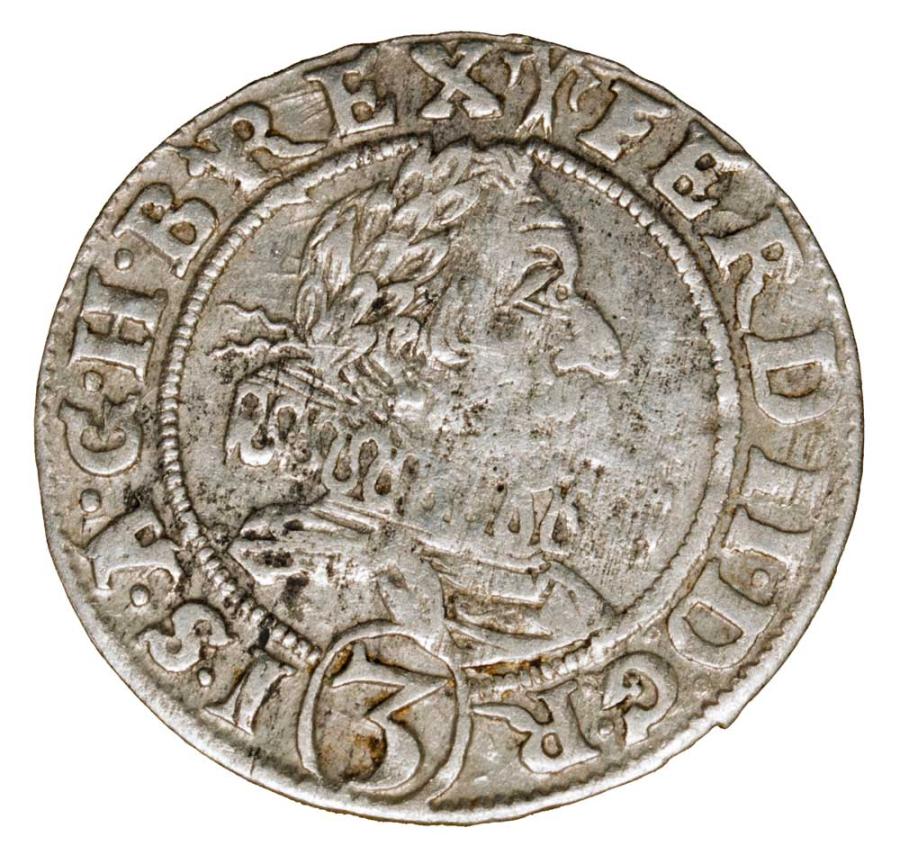 3 kreuzer 1628 Ferdinand II Habsbourg Silésie Wrocław