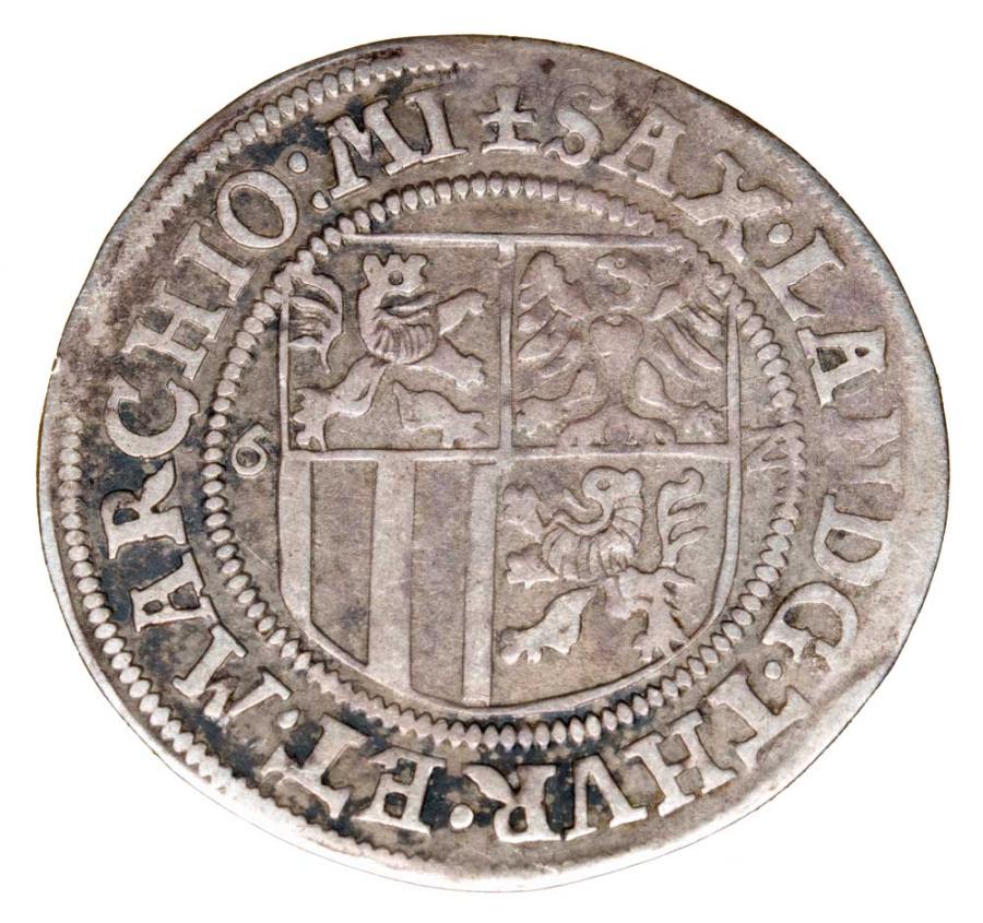 Grosz 1562 Jean-Frédéric II Allemagne Saxe Saalfeld