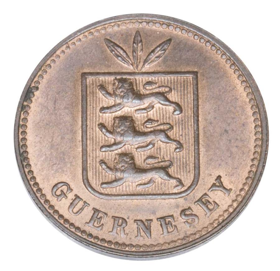 2 doubles 1889 Grande-Bretagne Guernesey Birmingham H