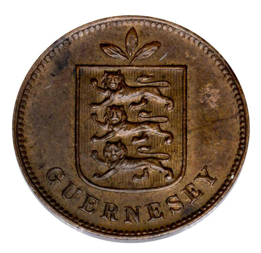 1 double 1911 Grande-Bretagne Guernesey Birmingham H
