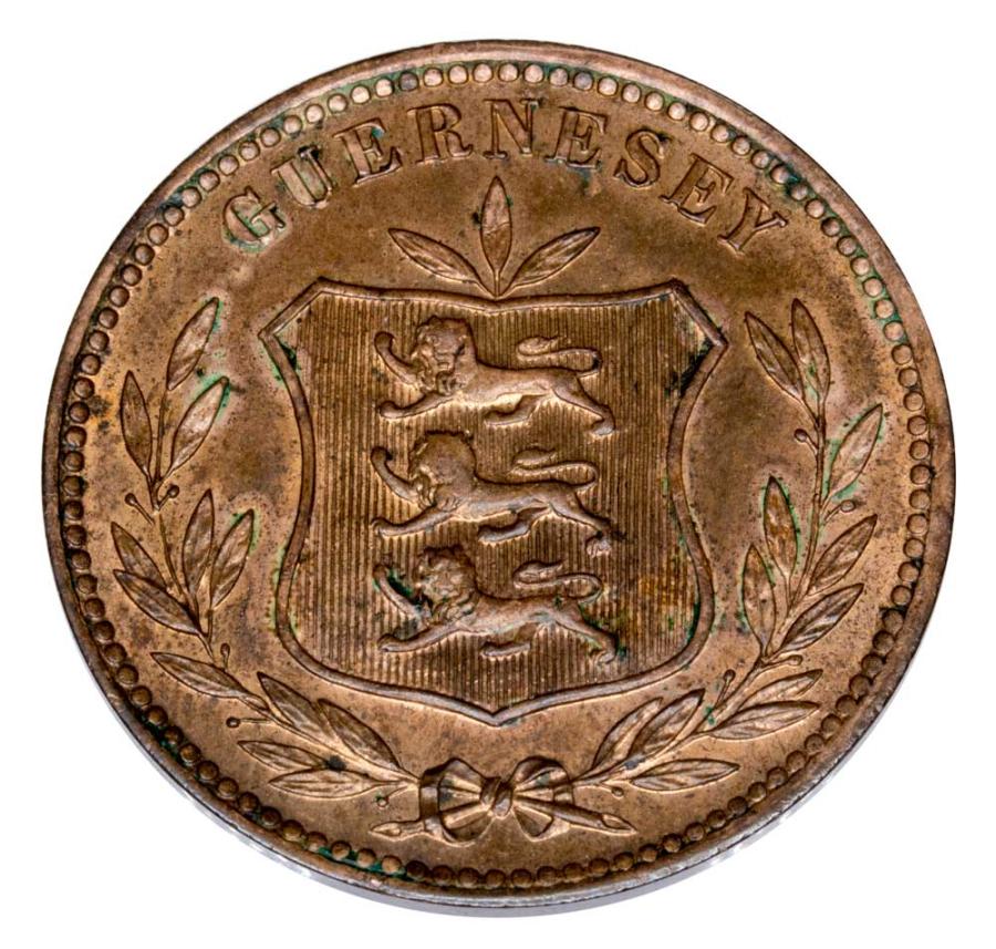 8 doubles 1910 Grande-Bretagne Guernesey Birmingham H