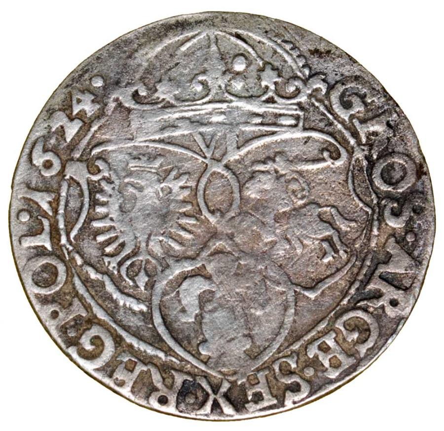 Szóstak 1624 Sigismond III Vasa Pologne Cracovie