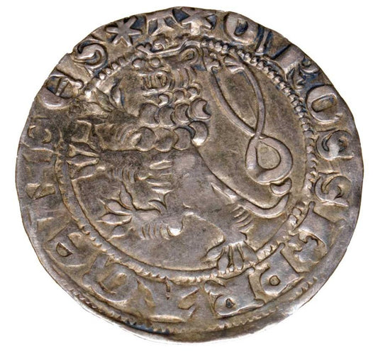 Prague Groschen 1310-1346 Jean de Luxembourg République tchèque Kutna Hora