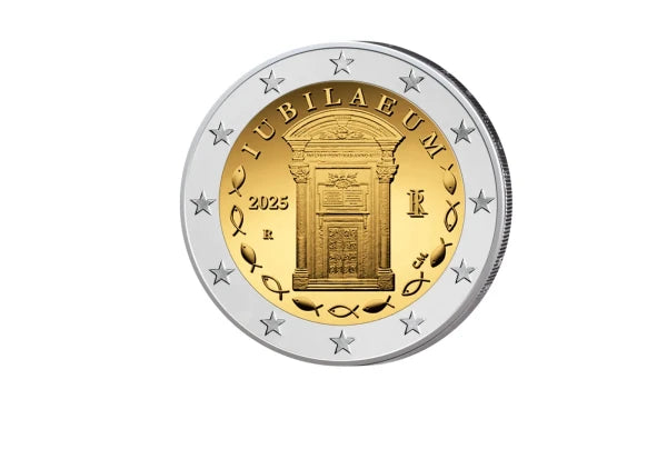 2 Euro 2025 Italie Anniversaire bfr.