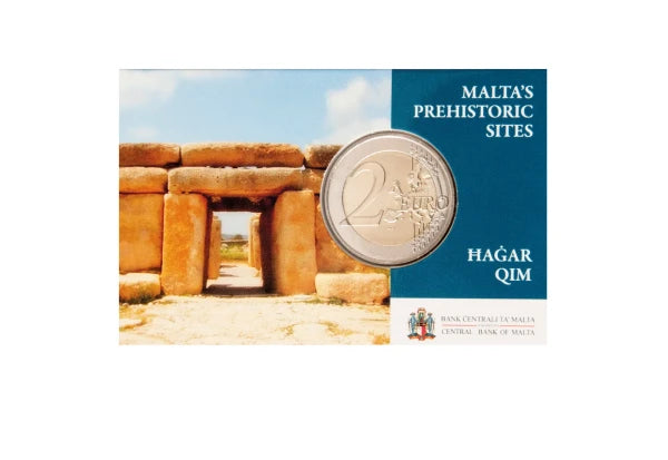 2 Euros 2017 Malte commémorative Hagar Qim