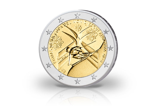 2 Euro 2019 Andorre Finales de la Coupe du monde de ski alpin, emballage blister
