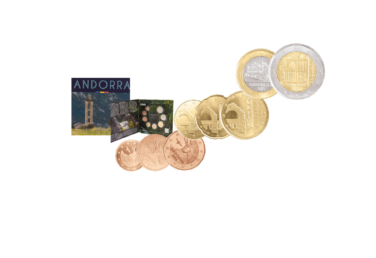 Série de pièces d'Andorre 2016