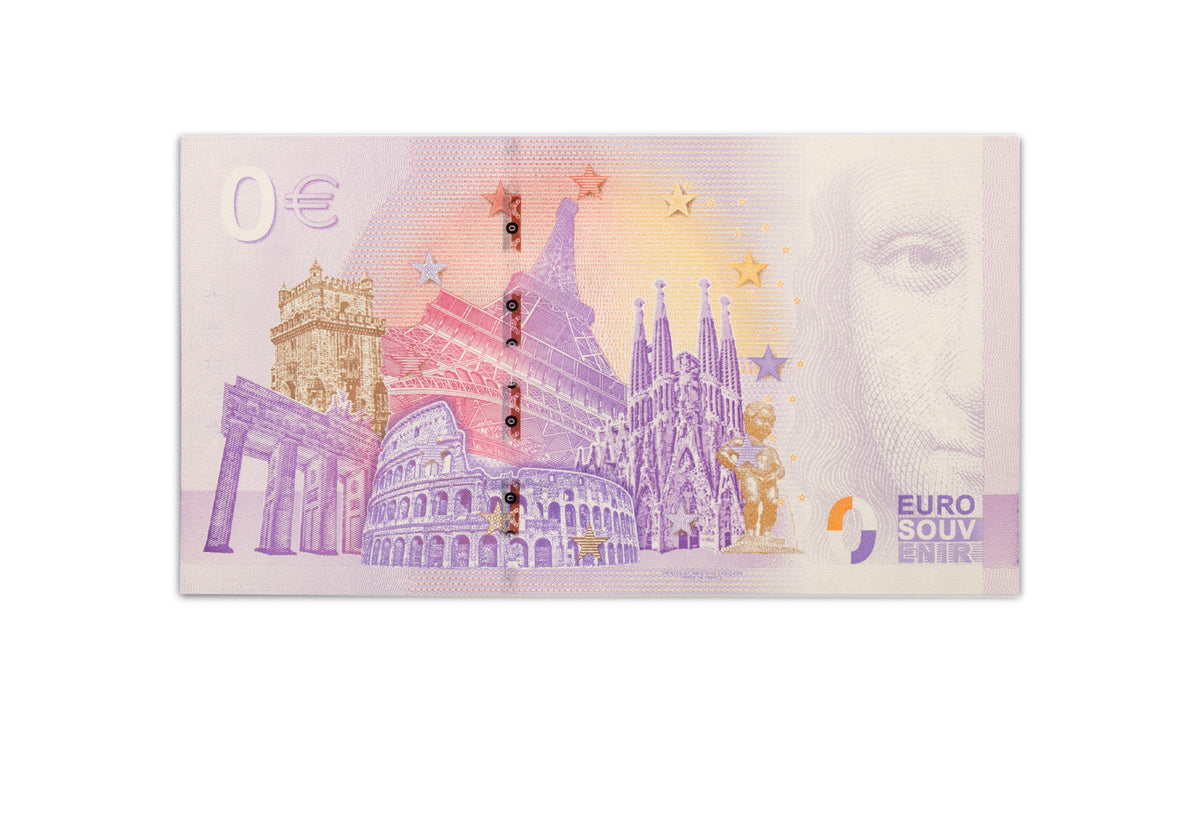 Billet de 0 euro 2024 Emblème officiel de l'UEFA