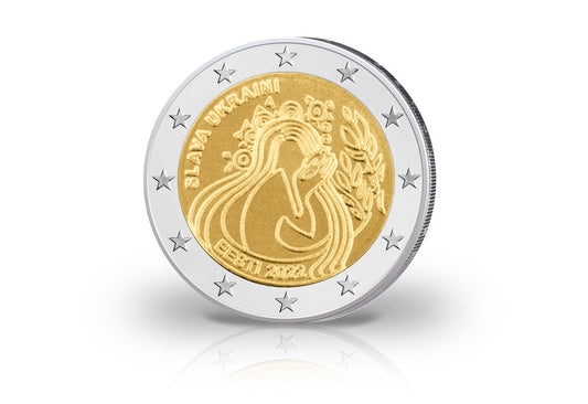 2 Euro 2022 Estonie Slava Ukraini - Vive l'Ukraine