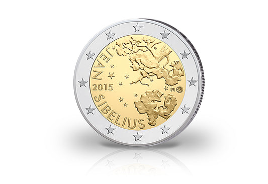 2 Euro 2015 Finlande 150 ans Jean Sibelius bfr