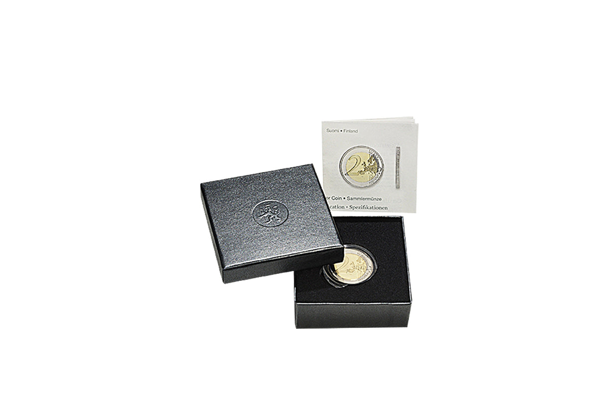 Pièce commémorative de 2 euros 2016 Finlande, 100e anniversaire de Georg Henrik von Wright