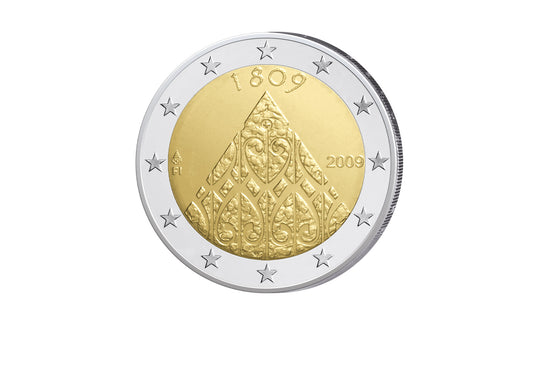 2 euros 2009 Finlande Cathédrale de Porvoo