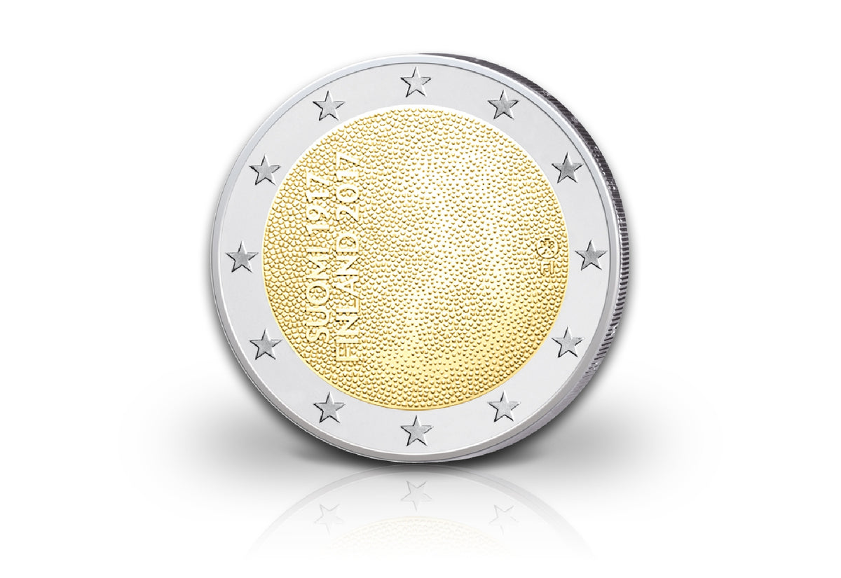 2 euros 2017 Finlande 100 ans d'indépendance