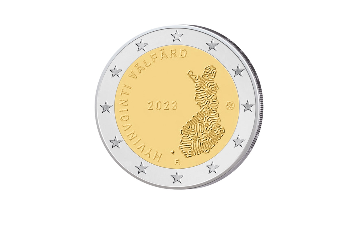 2 euros 2023 Finlande Services sociaux et de santé