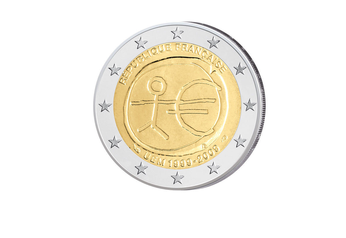 2 Euro 2009 France 10 ans d'EMU