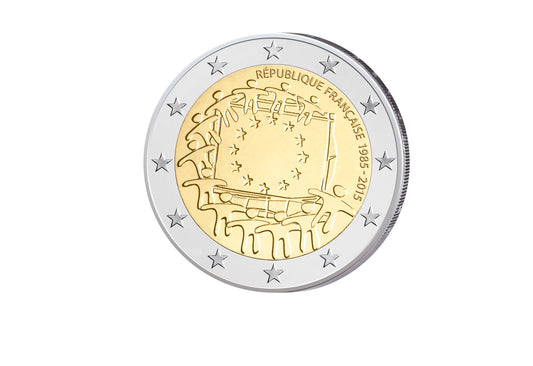 2 Euro 2015 France 30 ans du drapeau européen