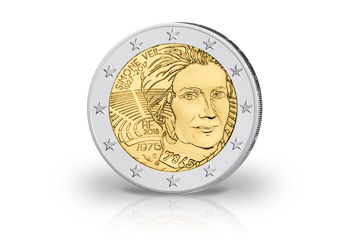 2 Euro 2018 France Simone Veil