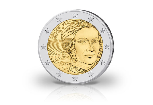 2 Euro 2018 France Simone Veil