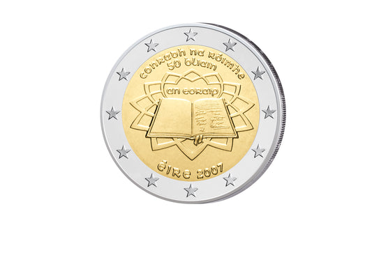 2 Euro 2007 Irlande Traités de Rome