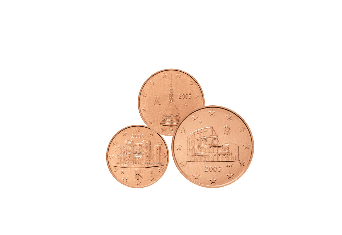 1 centime - 5 centimes d'euro de notre choix Italie