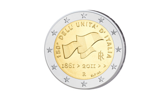 2 Euro 2011 Italie 150 ans d'unification italienne