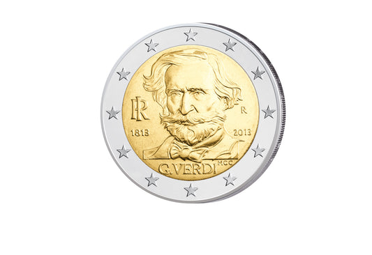 2 Euro 2013 Italie 200e anniversaire de Giuseppe Verdi