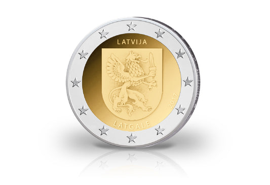2 Euro 2017 Lettonie - Région de Latgale