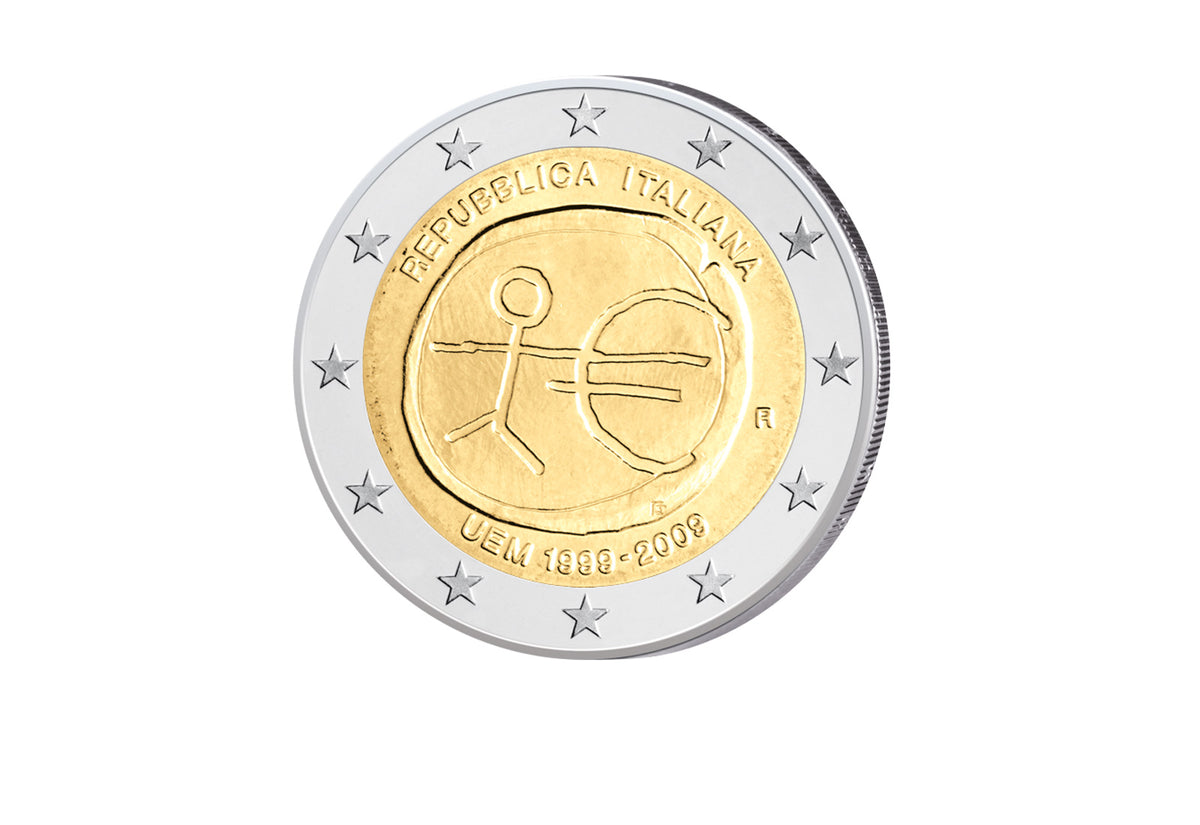 2 euros 2009 Luxembourg 10 ans d'UEM