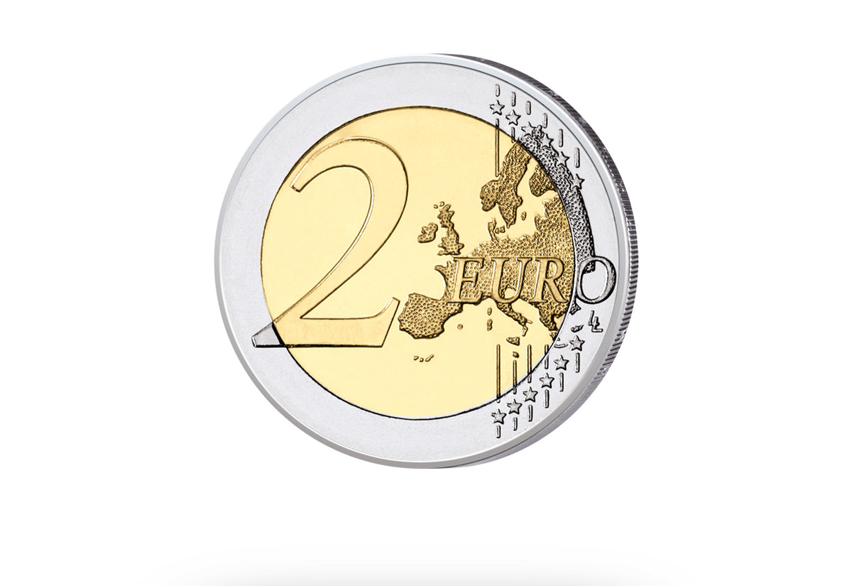 2 euros 2025 Luxembourg 25e anniversaire de l'accession au trône du grand-duc Henri