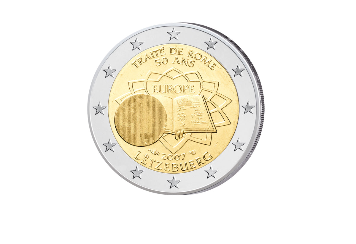 2 euros 2007 Luxembourg 50 ans des traités de Rome
