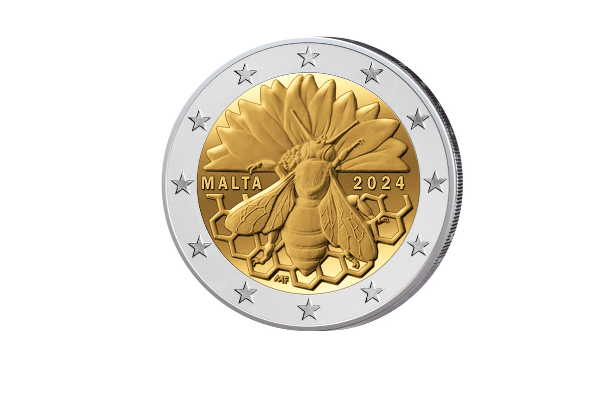2 euros 2024 Malte L'abeille maltaise
