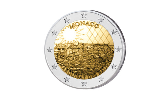 2 Euro 2025 Monaco Les anciennes penchants de la famille Grimaldi : Baux