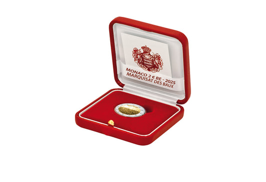 2 Euro 2025 Monaco Les anciennes penchants de la famille Grimaldi : Baux