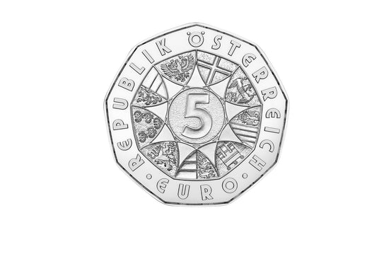 Pièce de 5 euros 2025 Autriche 1/4 oz Argent Jonquilles - Pièce de Pâques