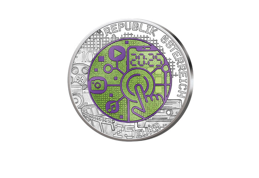 25 euros 2025 Argent Niobium Autriche Numérisation hgh