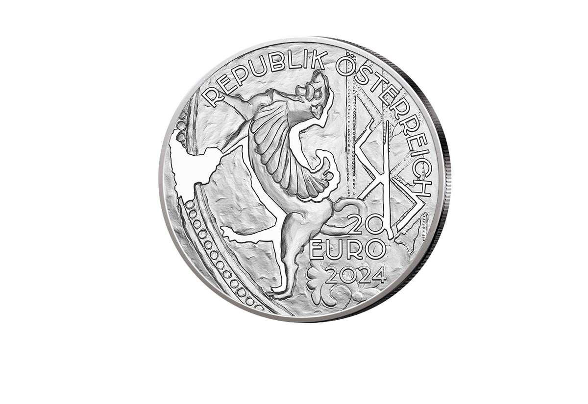 Pièce de 20 euros en argent 2024 Autriche Salt Trade Proof