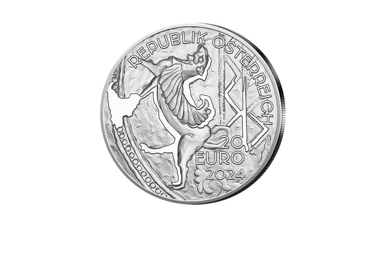 Pièce de 20 euros en argent 2024 Autriche Salt Trade Proof