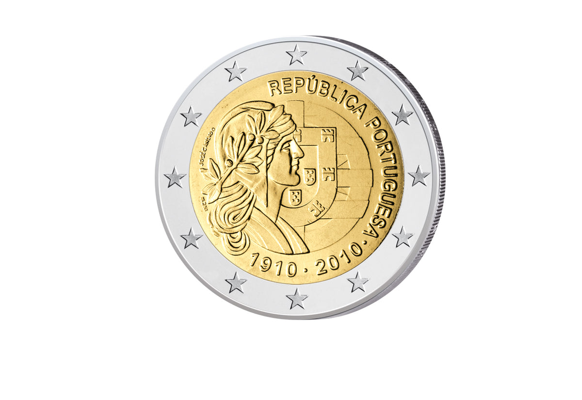 2 Euro 2010 Portugal 100 ans de la République