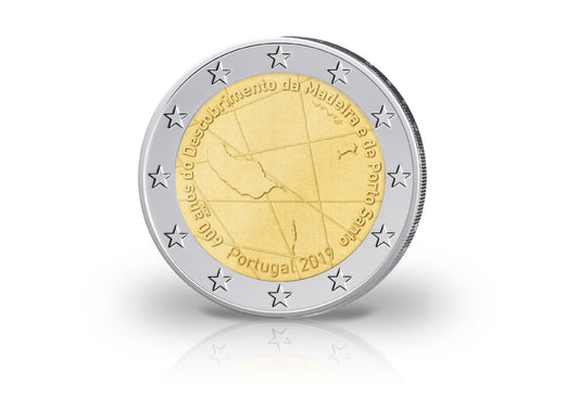 2 Euro 2019 Portugal 600 ans de découverte Madère