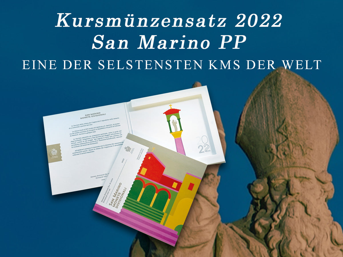 Série de pièces de monnaie en euros de Saint-Marin 2022